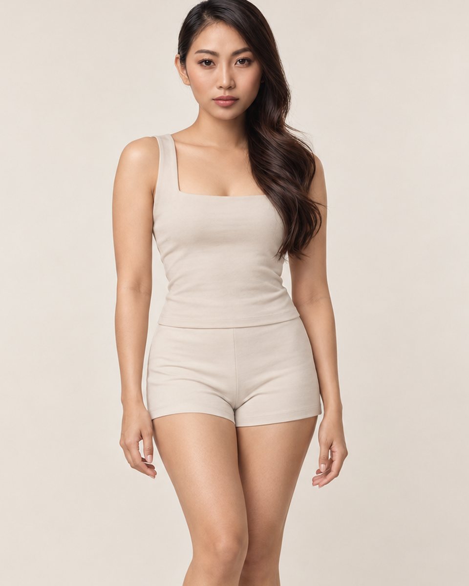 Model, full body